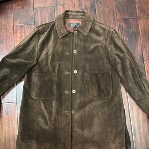 XOE New York - Vintage brown suede leather jacket - Small